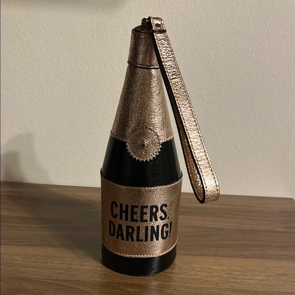 Kate Spade "Cheers Darling" Champagne Wristlet
